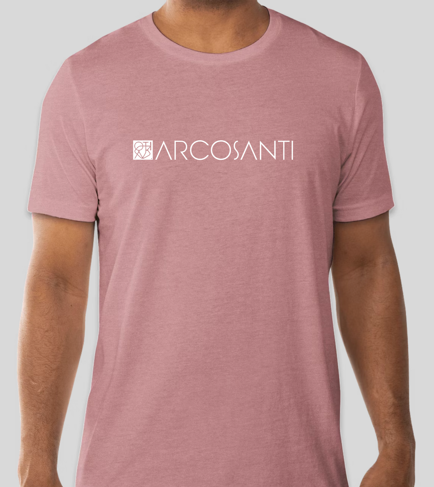 Arcosanti Logo, Faded Mauve