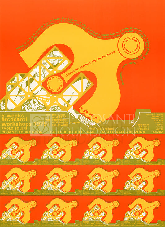 Vintage 1979 Arcosanti Workshop