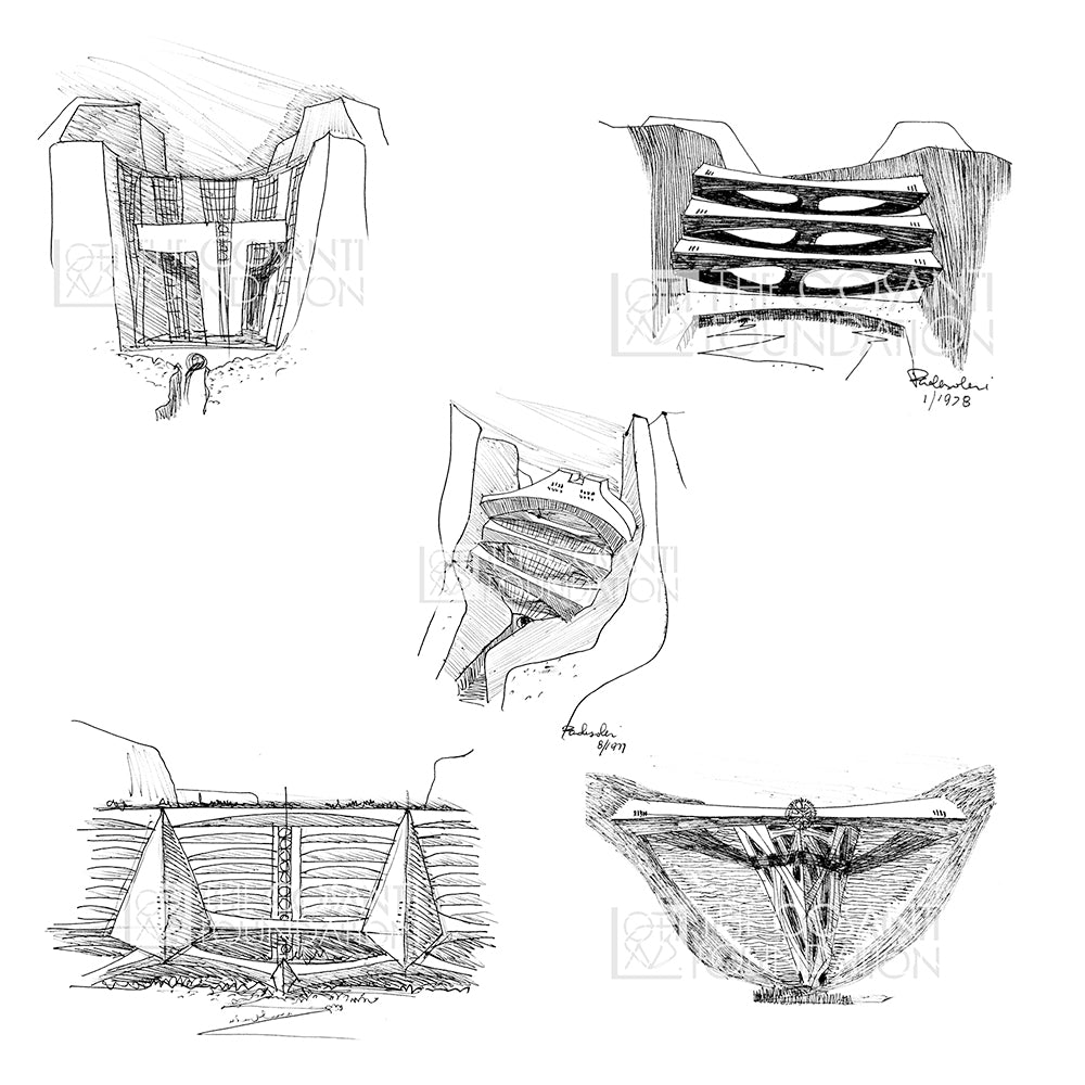 Soleri Dam Series - Set of 5